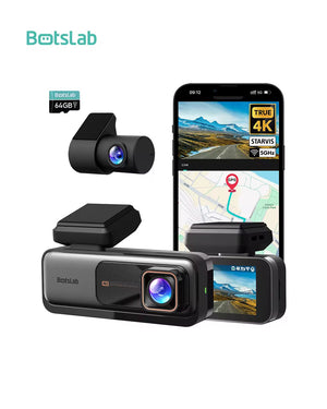 Dash Cam - BotsLab G980H PRO 4K frontal 2K trasera