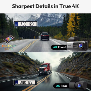 Dash Cam - BotsLab G980H PRO 4K frontal 2K trasera