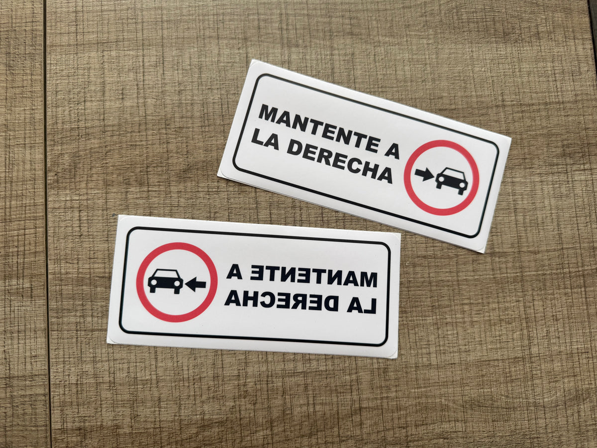 Kit 2 unidades sticker 